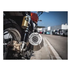 Garantía De Devolución De Dinero ESCAPE GPR Suzuki Rv 125 Van Van 1983/1988 Ultracone Inox Cafè Racer Silenciador homologado