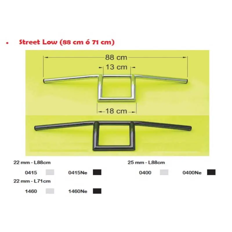 SPAAN Manillar Universal Street 22 y 25mm-Ancho 71-88cm Compra Hoy