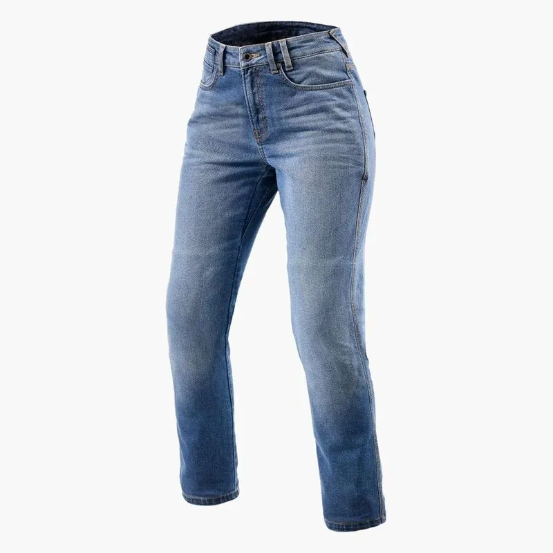 A Buen Precio vaqueros revit victoria 2 ladies sf fpj057 classic azul gastado Talla 24
