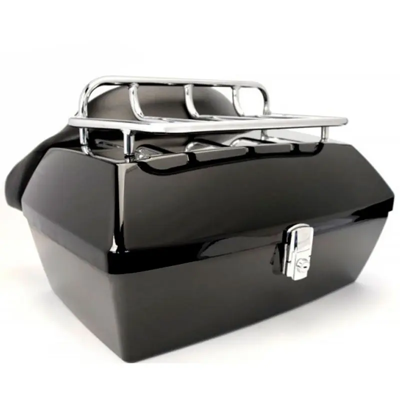 Compra Ahora Baul custom Coffin Vramack Seven 43L con respaldo y parrilla