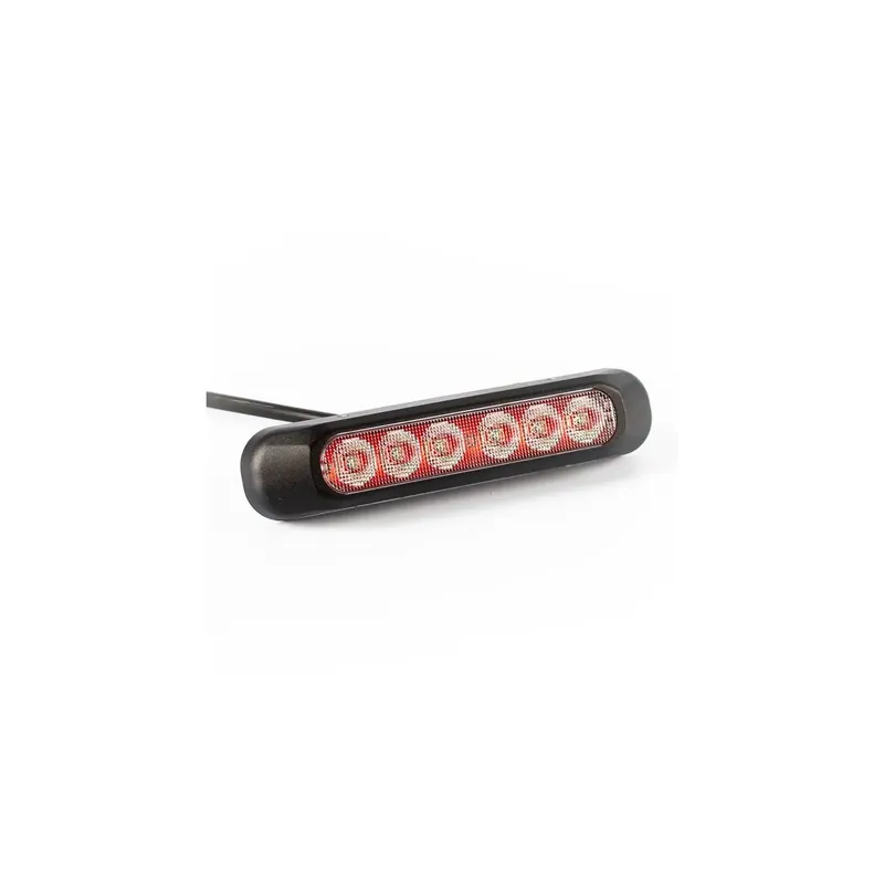 Última Versión Piloto LED mini trasero Antiniebla Universal 12V 24V FT-332 LED R10 F1 2,5W - Fristom
