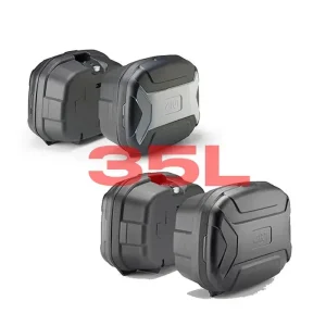 Última Versión Maletas Laterales GIVI Trekker Lite 35 | Ligeras, Impermeables y Resistentes para Motos Touring