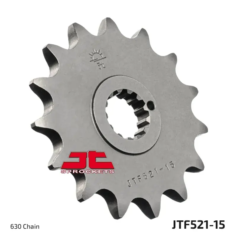 Piñón moto JT Sprockets acero 15 dientes JTF521.15 Directo De Fábrica