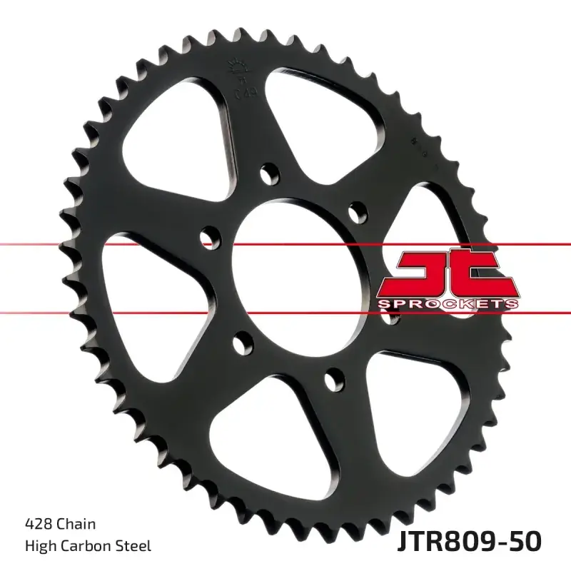 Precio Bajo Corona moto JT Sprockets de acero de 50 dientes JTR809.50