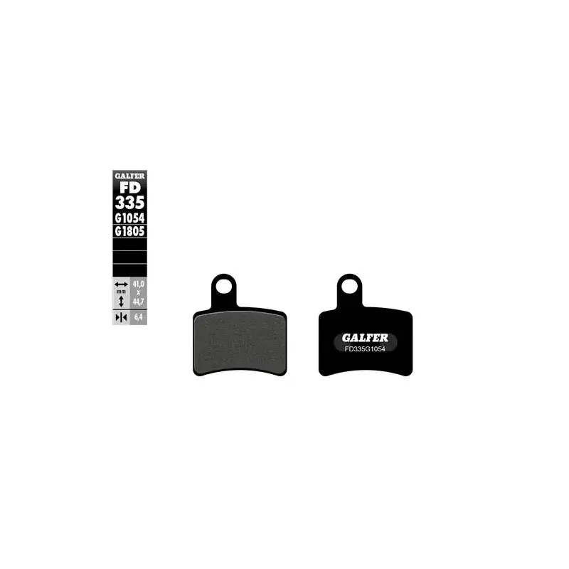 Pastillas de freno moto Galfer semi metal FD335G10 Precio Reducido