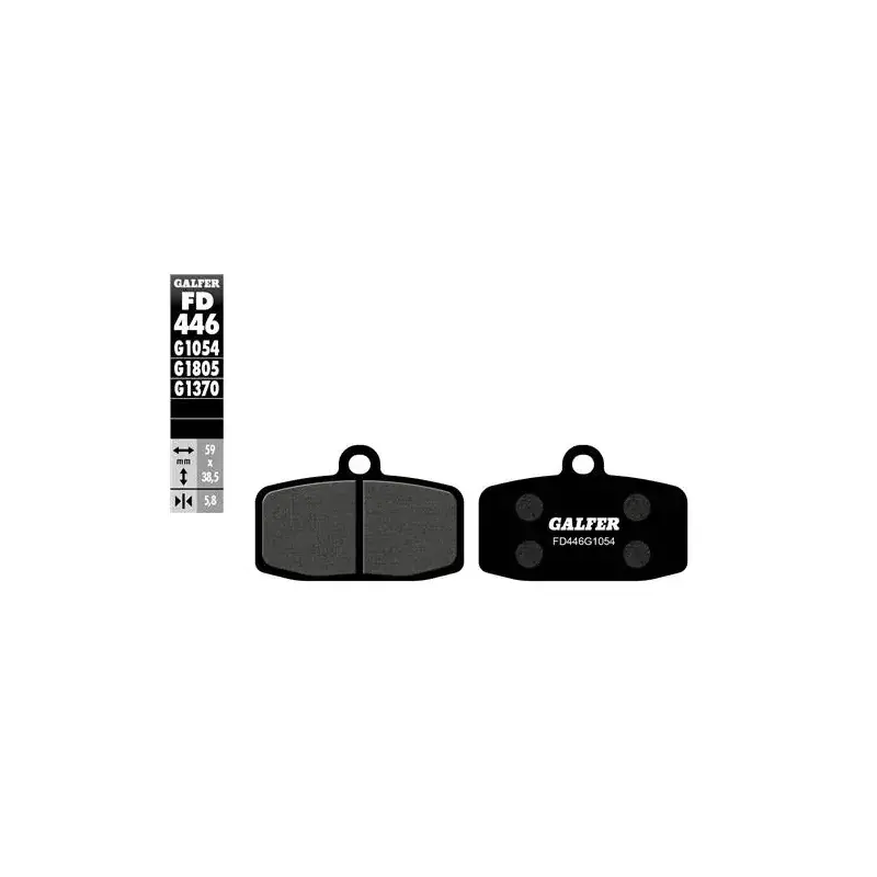 Popular Pastillas de freno moto Galfer semi metal FD446G10