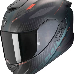 SCORPION EXO-1400 EVO II AIR LUMA INTEGRAL CASCO Negro mate-Verde L Súper Precio