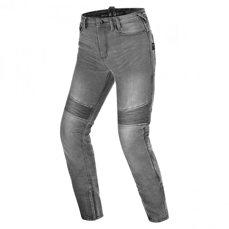 Precio Bajo SHIMA ZENITH VAQUEROS DE MOTO MUJER GRIS 24/32