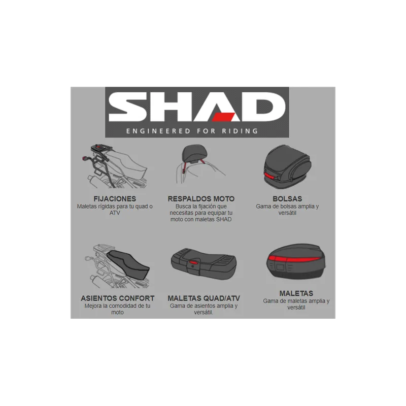 SHAD TANK BAG 5 L MID POSITION CLICK SYSTEM X0SE09CM Popular
