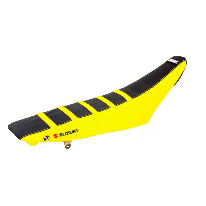Funda Asiento Blackbird Zebra Suzuki RMZ 250 07-18 Negro/Amarillo Promoción Exclusiva