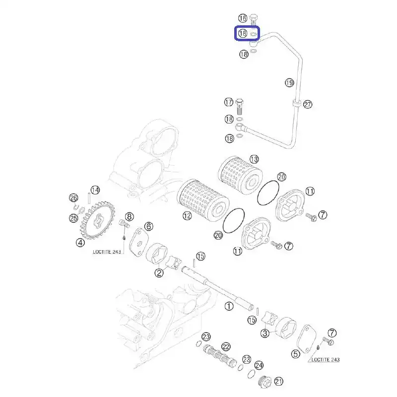 Arandela KTM CU DIN7603 8X12X1 Precio De Oferta