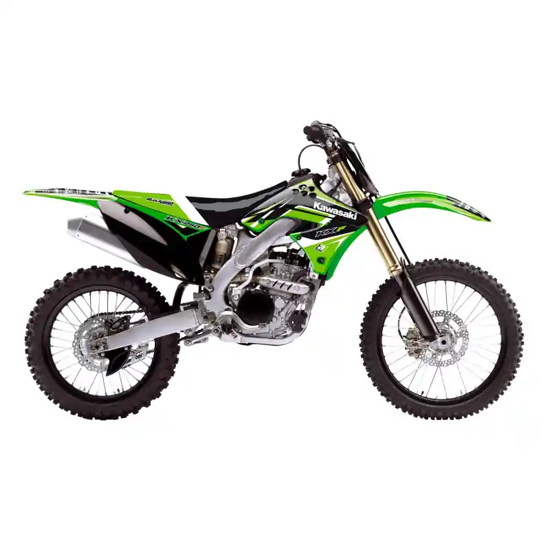 Marca Reconocida Kit Adhesivos Blackbird Dream 4 con Funda Asiento Kawasaki KX 250 F 09-12