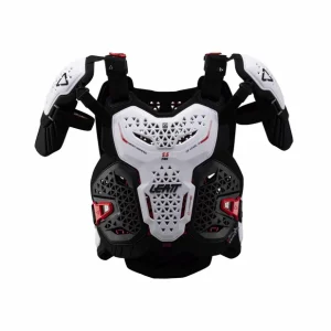 Peto Leatt 5.5 Pro Evo Blanco Garantía De Devolución De Dinero